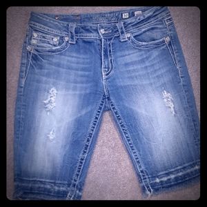 Miss Me Bermuda Shorts